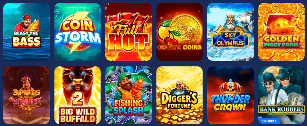Games and Software Providers